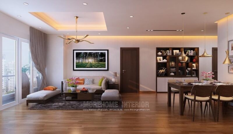 Bàn trà MH-HD035 với lối thiết kế hiện đại cá tính là một trong những lựa chọn phù hợp với phòng khách chung cư